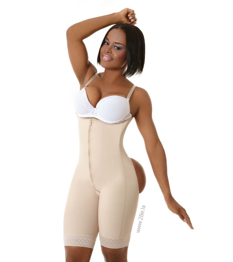 Compression Girdle 2Be PowerNet Collection Beige Zipper -2Be 2062