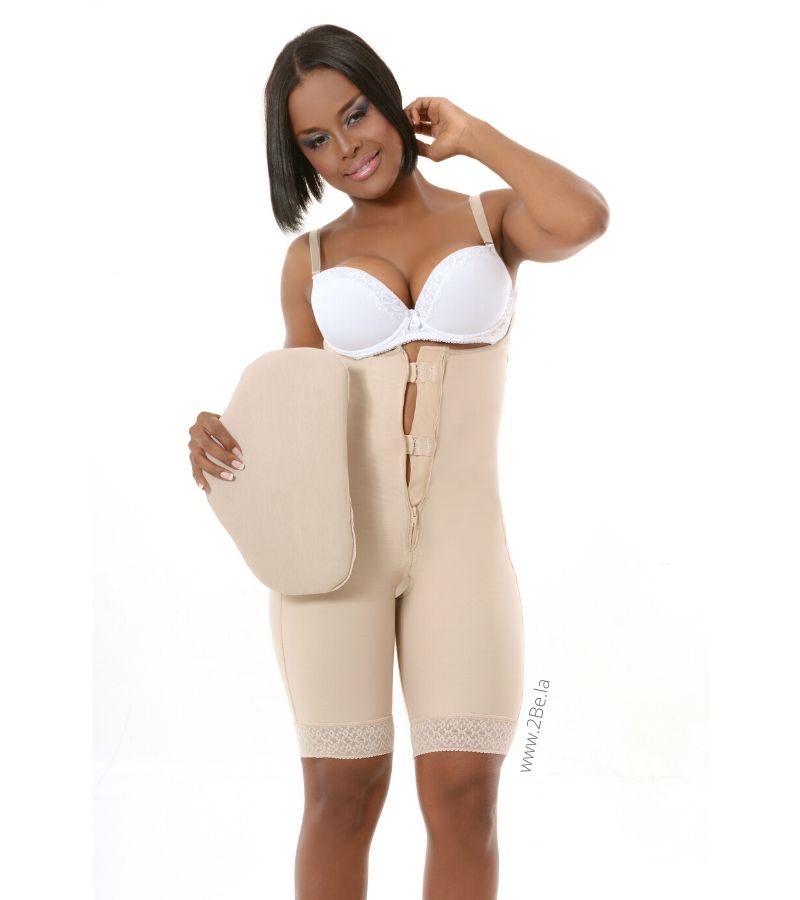 Compression Girdle 2Be PowerNet Collection Beige Zipper -2Be 2062