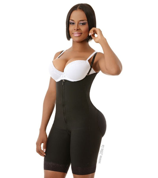 Compression Girdle 2Be PowerNet Collection Black Zipper -2Be 2061