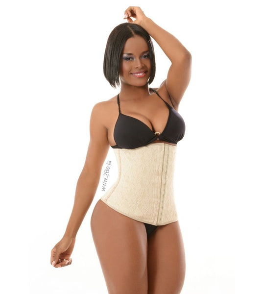 Vest Waist Trainer 2Be Luxury Collection White 4 Hooks -2Be 2077