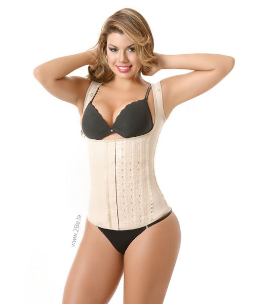 Vest Waist Trainer 2Be Present Collection Beige 4 Hooks -2Be 2104