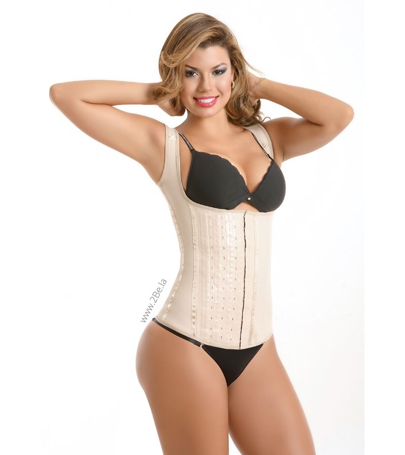 Vest Waist Trainer 2Be Present Collection Beige 4 Hooks -2Be 2104