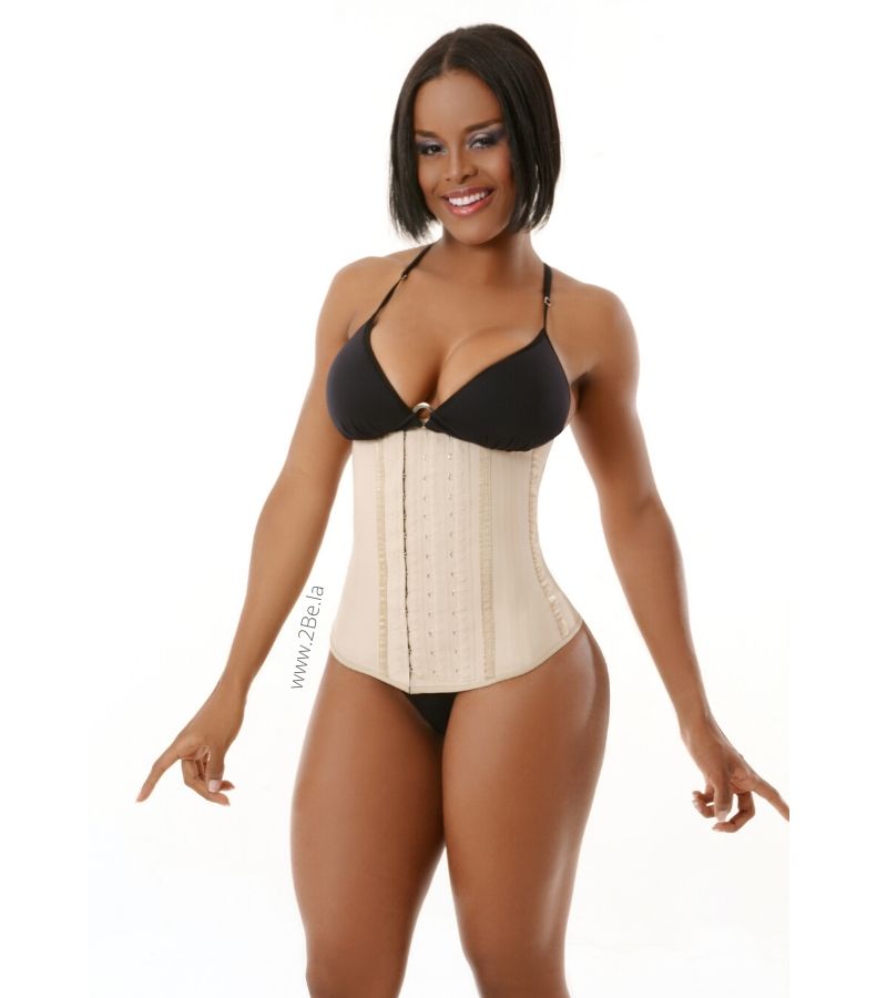 Waist Trainer 2Be Present Collection Beige 3 Hooks -2Be 2115