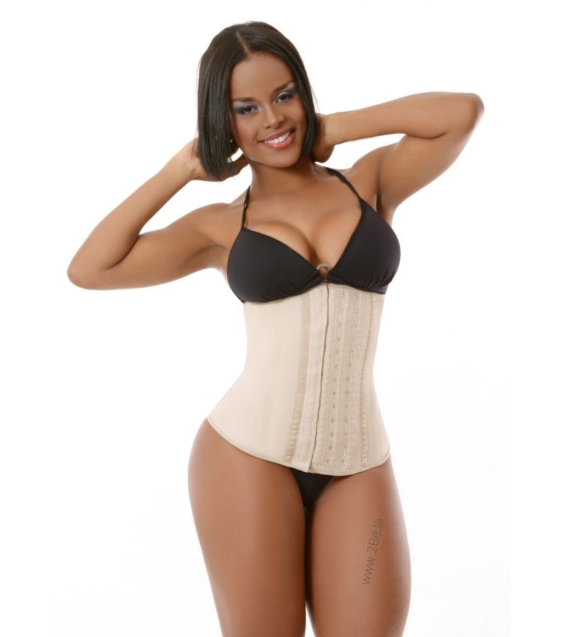 Waist Trainer 2Be Present Collection Beige 3 Hooks -2Be 2115