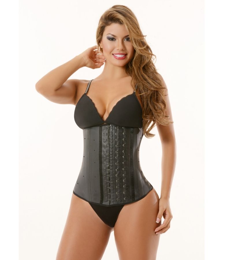 Waist Trainer 2Be Present Collection Black 3 Hooks -2Be 2118